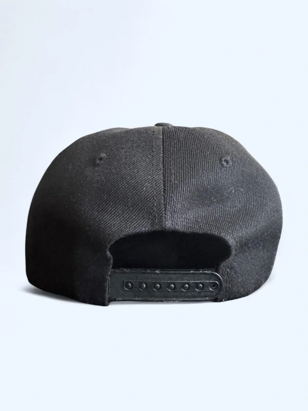 Cookies Black Snapback Hat with White Embroidered Logo